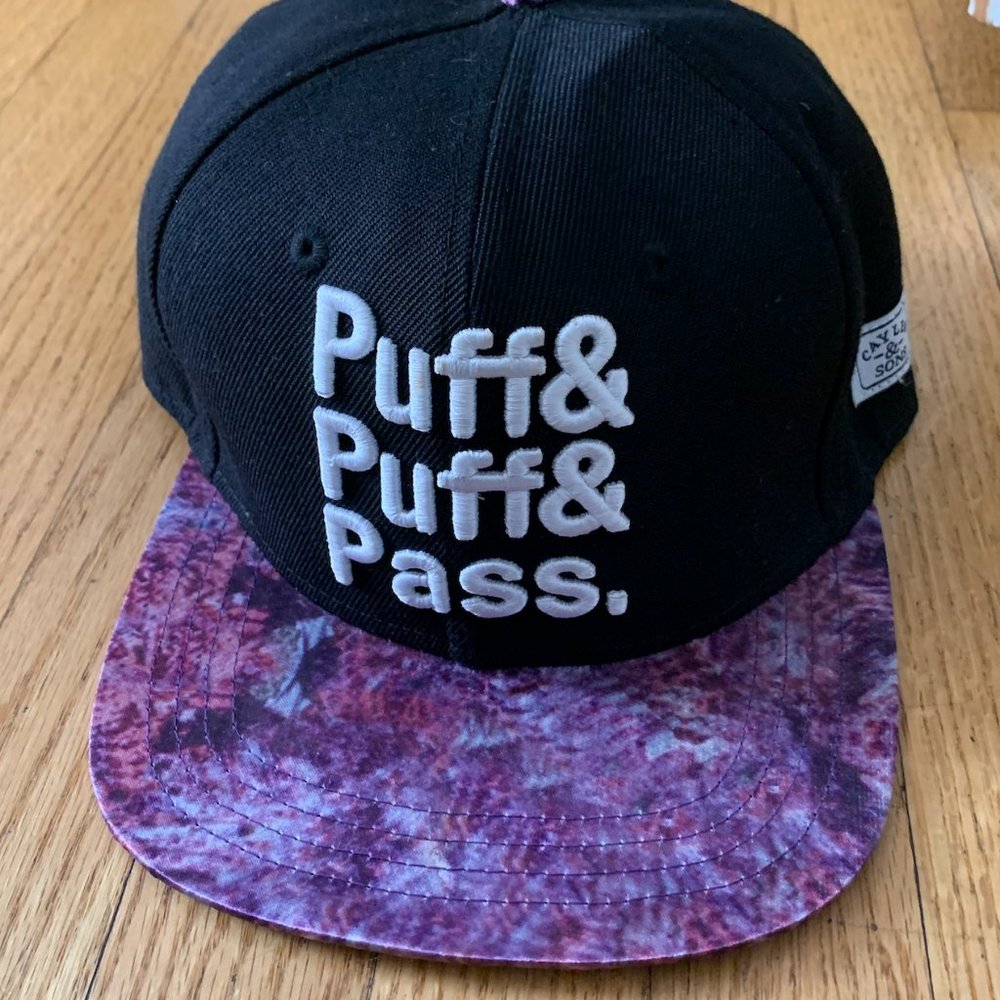 Cayler & Sons "Puff, Puff, & Pass" Snapback Hat
